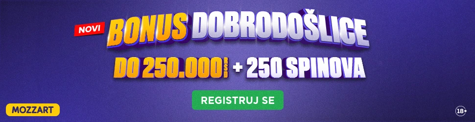 Mozzart Srbija mozzart bonus dobrodoslice