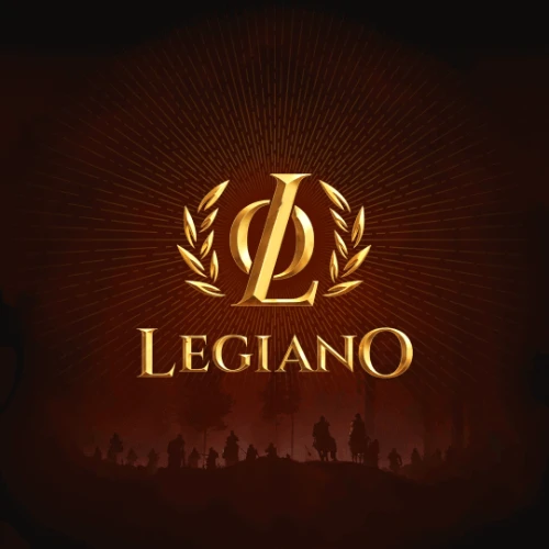 Logo Legiano Casino przedstawiające nowoczesny projekt graficzny