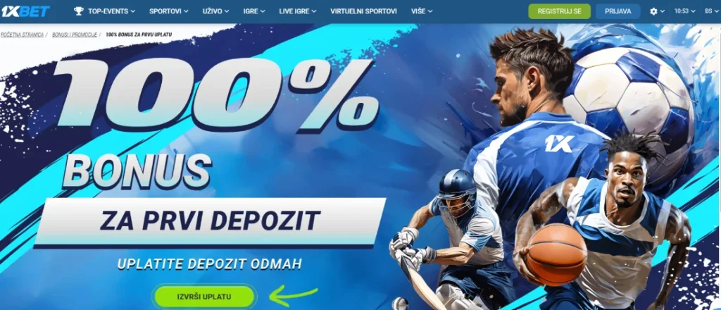 1xbet srbija bonus dobrodoslice