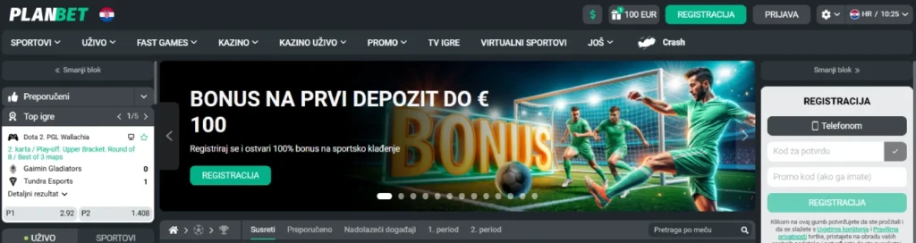 planbet casino naslovna stranica