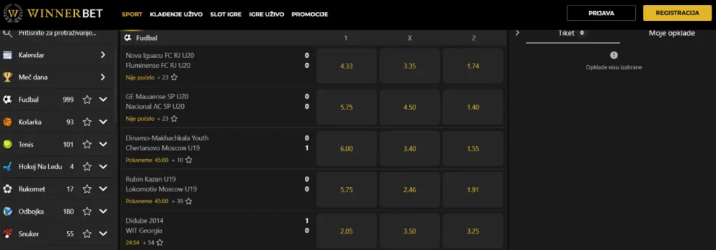 winnerbet kladionica