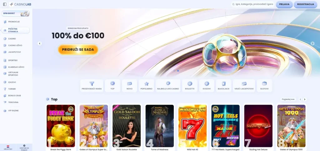 casinolab bonus dobrodoslice