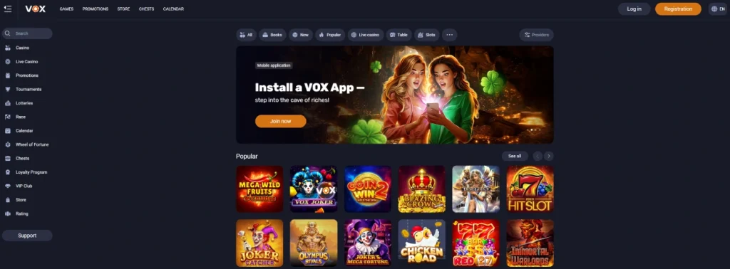 Vox Casino vox casino